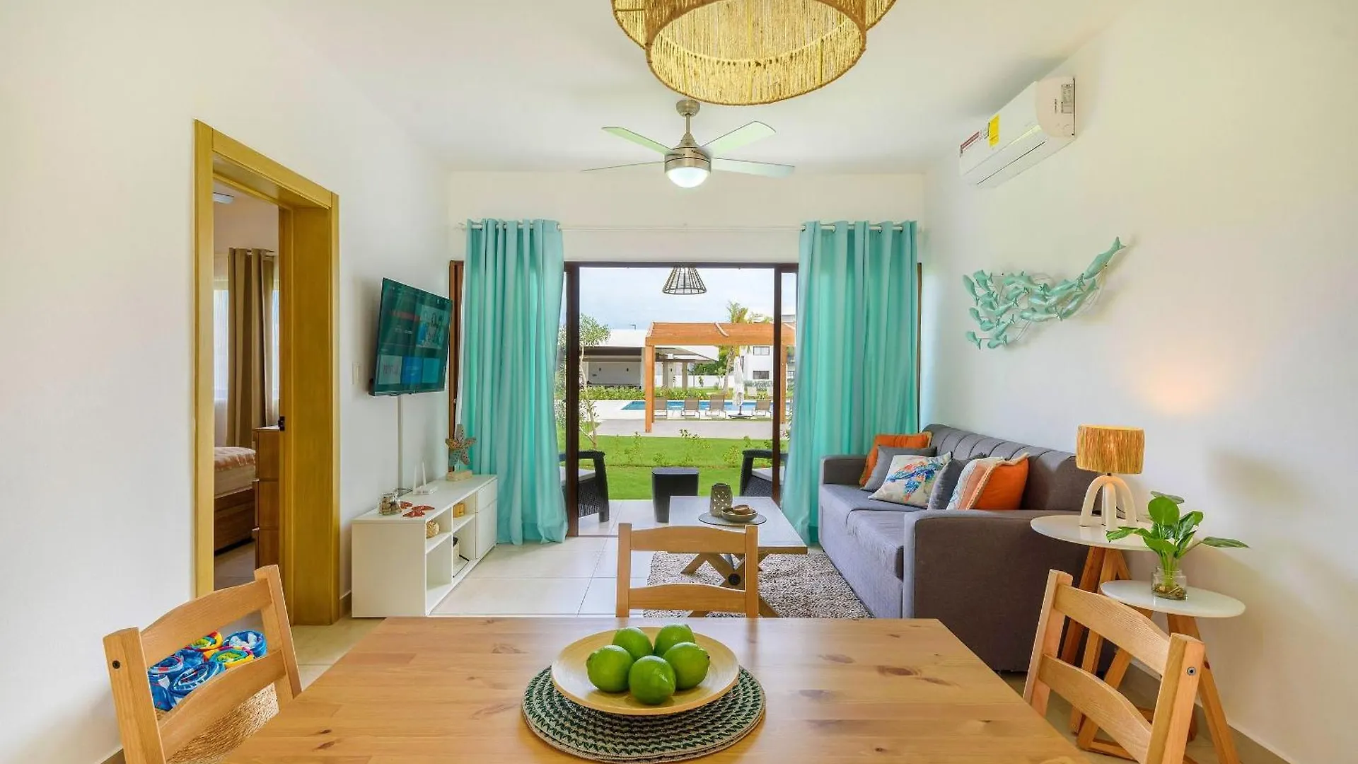 Apartmán Primer Piso Vista Piscina Gimnasio Cerca De Playa Punta Cana